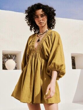 Free People For The Moment Mini Dress